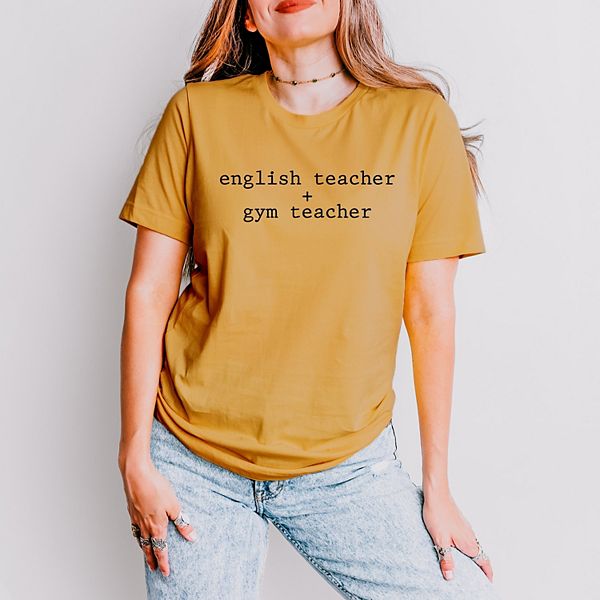 Футболка с коротким рукавом для женщин English teacher + gym teacher Simply Sage Market, Mustard, Зеленый, Футболка с коротким рукавом для женщин English teacher + gym teacher Simply Sage Market, Mustard
Футболка с коротким рукавом для женщин English teacher + gym teacher Simply Sage Market, Mustard, Зеленый, Футболка с коротким рукавом для женщин English teacher + gym teacher Simply Sage Market, Mustard