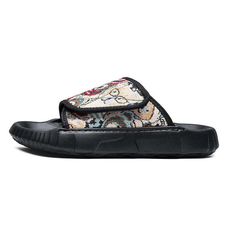 Тапочки-слайды мужские серые NANJIREN, Beige 
Тапочки-слайды мужские серые NANJIREN, Beige