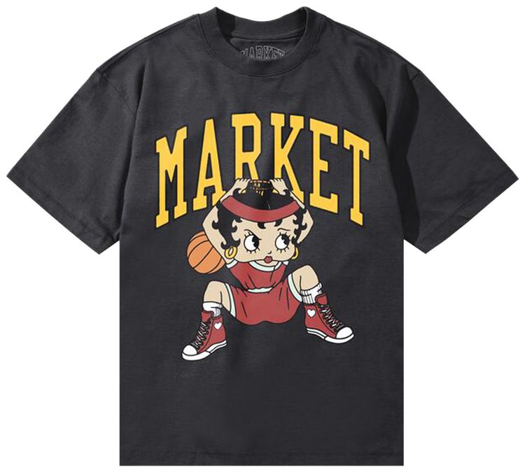 Футболка Market Betty Boop Dunking, черный
Футболка Market Betty Boop Dunking, черный