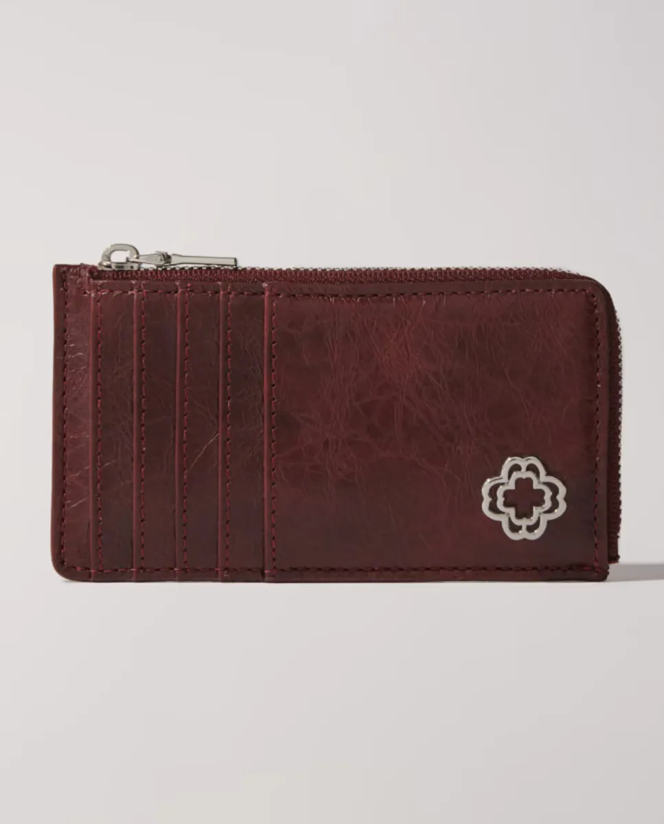 Визитница из потрескавшейся кожи Maje, красный
Визитница из потрескавшейся кожи Maje, красный