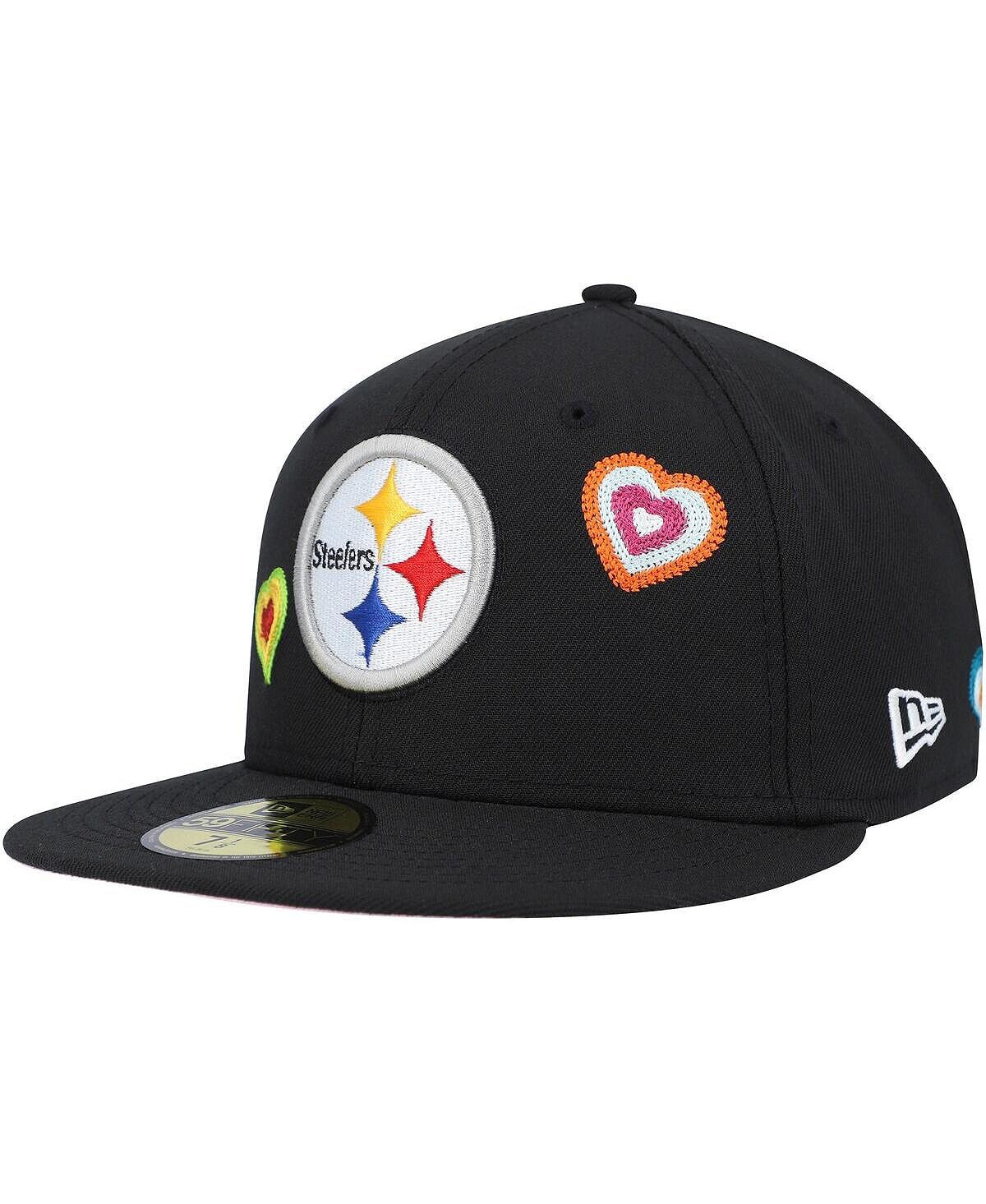 Мужская черная приталенная шляпа Pittsburgh Steelers Chain Stitch Heart 59FIFTY New Era
Мужская черная приталенная шляпа Pittsburgh Steelers Chain Stitch Heart 59FIFTY New Era