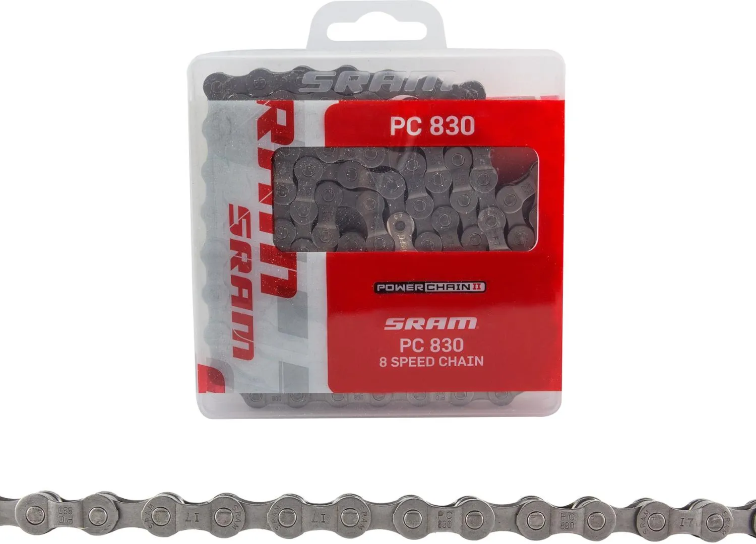 Цепь PC830 8-скоростная SRAM, None
Цепь PC830 8-скоростная SRAM, None