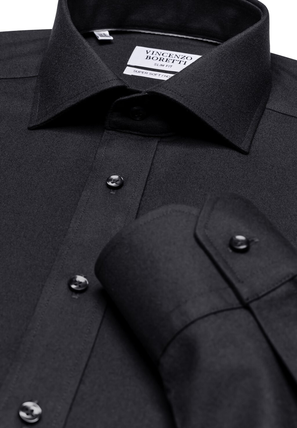 Официальная рубашка BÜGELFREI SOFT Vincenzo Boretti, черный
Официальная рубашка BÜGELFREI SOFT Vincenzo Boretti, черный