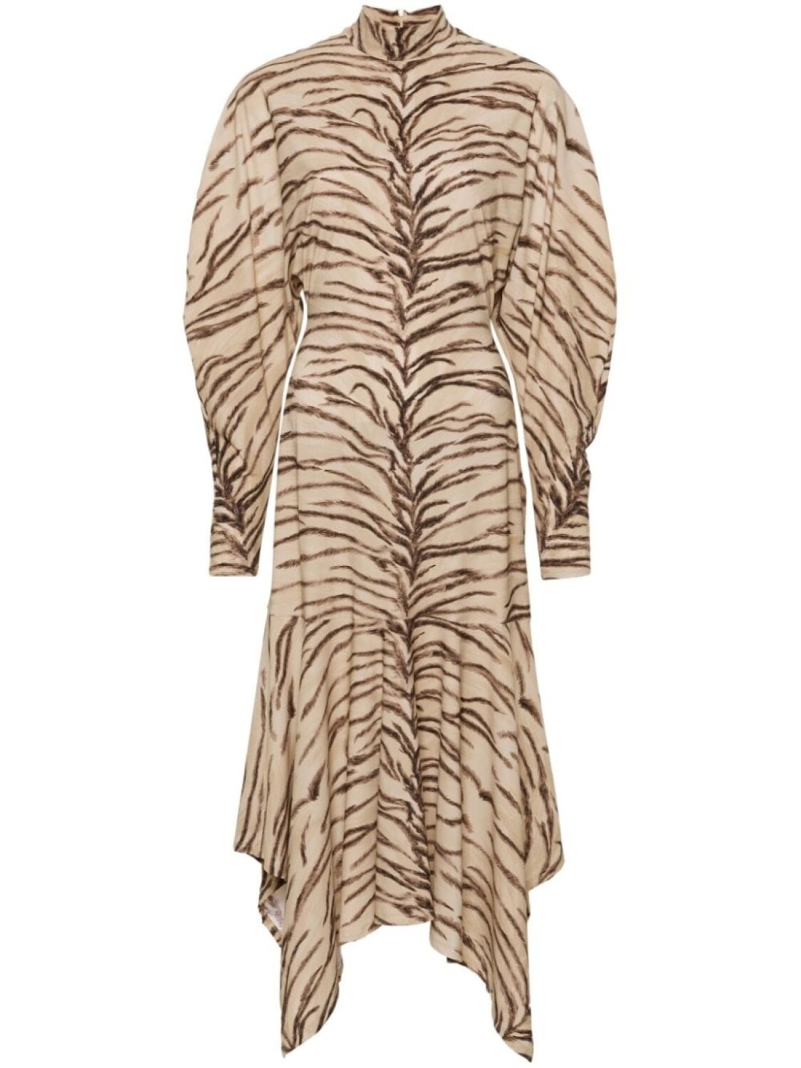 Stella McCartney макси-платье с длинными рукавами и тигровым принтом, нейтральный цвет
Stella McCartney макси-платье с длинными рукавами и тигровым принтом, нейтральный цвет