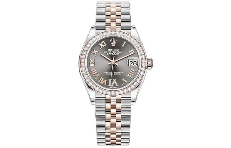 ROLEX Часы женские с автоматическим механическим механизмом Log Series, серый циферблат 31 мм
ROLEX Часы женские с автоматическим механическим механизмом Log Series, серый циферблат 31 мм