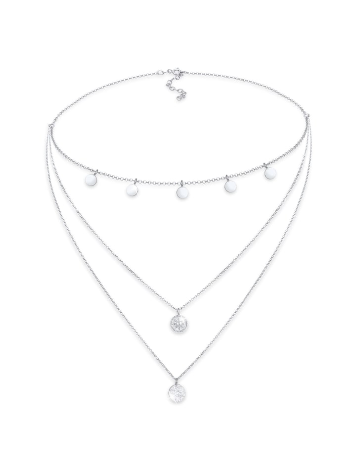 Elli Колье из серебра 925 пробы в виде круга
Elli Колье из серебра 925 пробы в виде круга