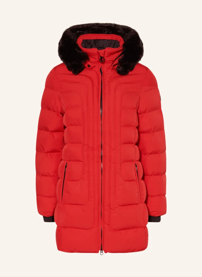 Стеганое пальто belvitesse с отделкой из искусственного меха Wellensteyn, красный
Стеганое пальто belvitesse с отделкой из искусственного меха Wellensteyn, красный