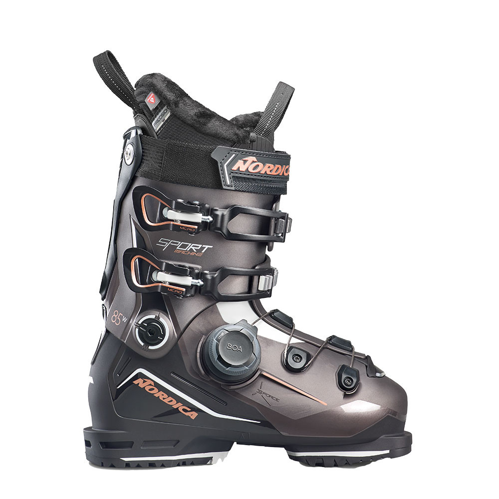 Лыжные ботинки Nordica Sportmachine 3 85 BOA (женские) - 2026 ЗИМА, Black/Bronze/Pink
Лыжные ботинки Nordica Sportmachine 3 85 BOA (женские) - 2026 ЗИМА, Black/Bronze/Pink