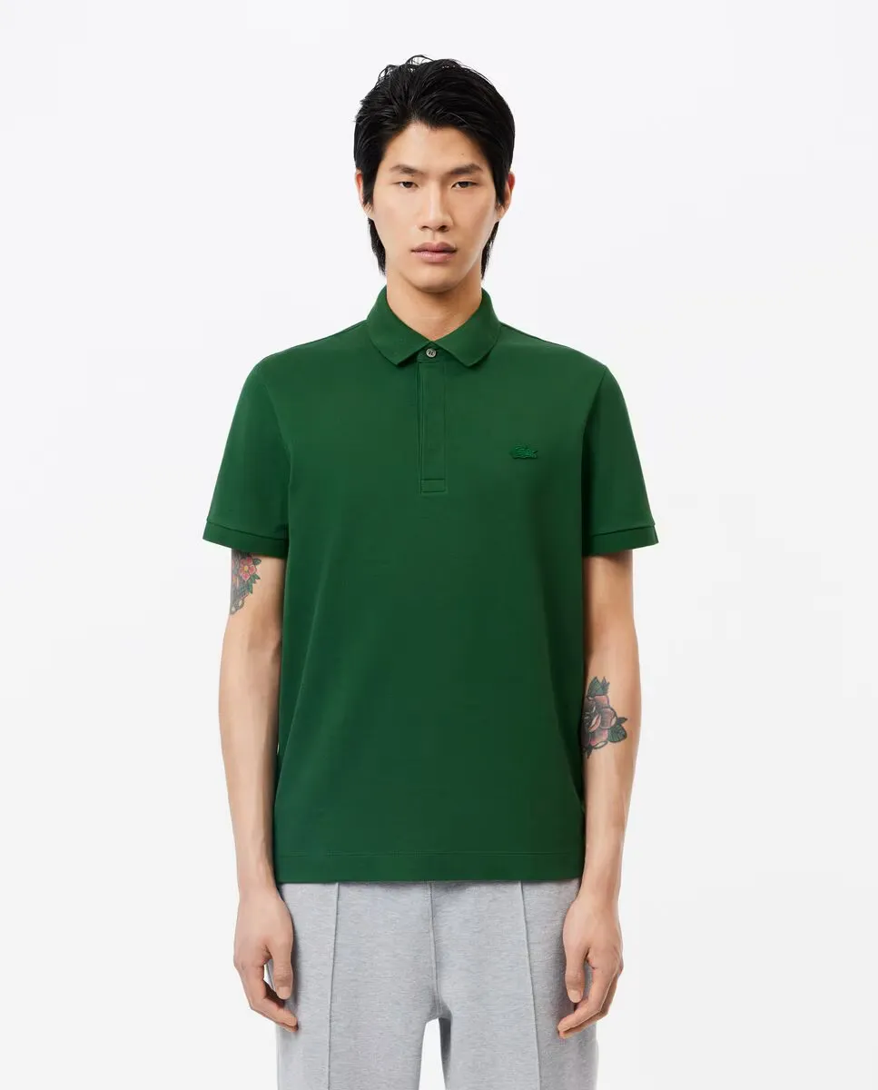 Классическая мужская рубашка-поло Paris из однотонного хлопкового пике стрейч Lacoste, зеленый
Классическая мужская рубашка-поло Paris из однотонного хлопкового пике стрейч Lacoste, зеленый