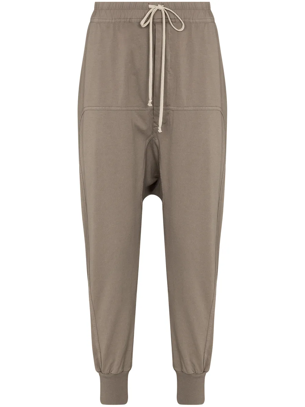 Зауженные брюки с низким шаговым швом Rick Owens DRKSHDW, нейтральный
Зауженные брюки с низким шаговым швом Rick Owens DRKSHDW, нейтральный