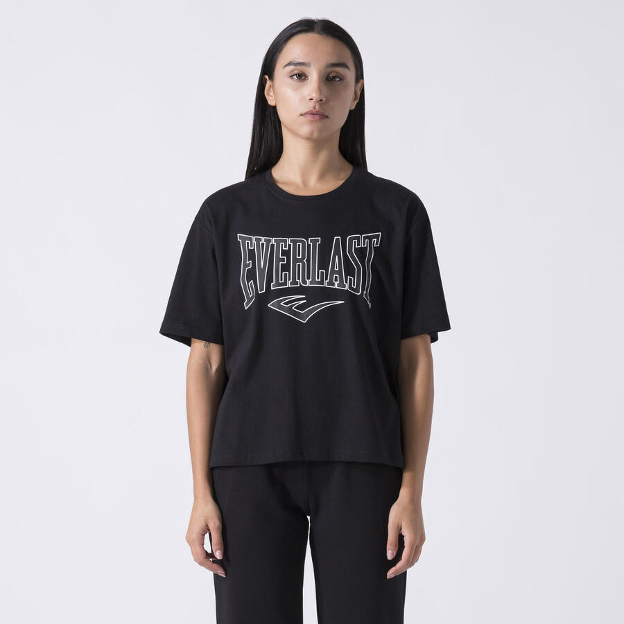 EVERLAST КУЛЬТОВАЯ ФУТБОЛКА С ЛОГОТИПОМ ИЗ ЧЕРНОГО ХЛОПКА
EVERLAST КУЛЬТОВАЯ ФУТБОЛКА С ЛОГОТИПОМ ИЗ ЧЕРНОГО ХЛОПКА