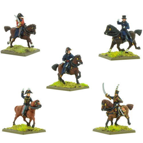 Миниатюра Warlord Games Black Powder Epic Battles: Waterloo - British & Allied Commanders
Миниатюра Warlord Games Black Powder Epic Battles: Waterloo - British & Allied Commanders