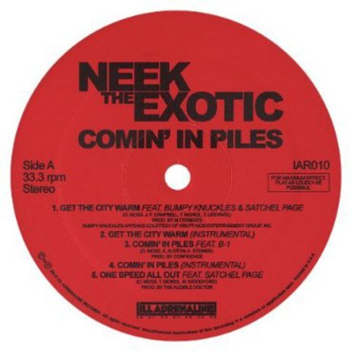 Виниловая пластинка Neek the Exotic: Comin In Piles
Виниловая пластинка Neek the Exotic: Comin In Piles