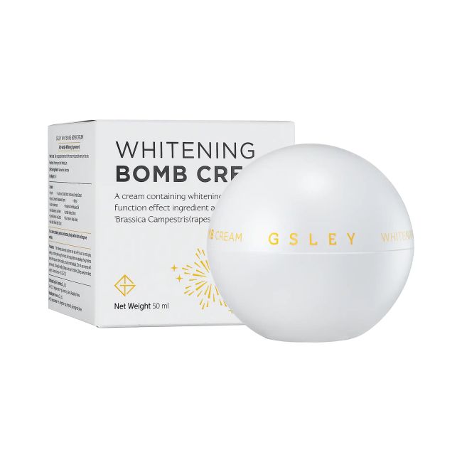 Отбеливающий бомбический крем для лица Gsley, 50 мл
Отбеливающий бомбический крем для лица Gsley, 50 мл