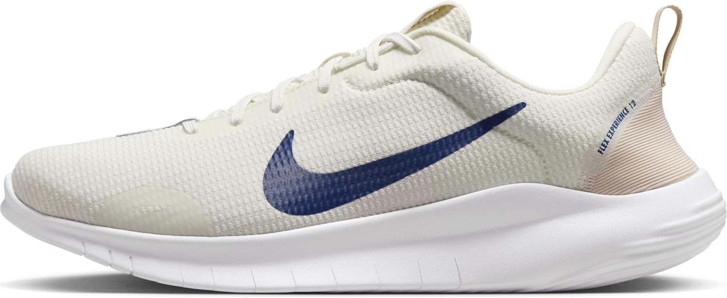 Nike Mens Flex Experience Rn 12, Sail/Deep Royal Blue/Light Orewood Brown
Nike Mens Flex Experience Rn 12, Sail/Deep Royal Blue/Light Orewood Brown