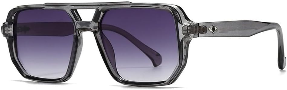 Популярные модные квадратные солнцезащитные очки для мужчин, градиентные, UV400, винтажные, с заклепками, модные женские солнцезащитные очки синего и зеленого цвета SKFGNX, Grey Grey Gradient
Популярные модные квадратные солнцезащитные очки для мужчин, градиентные, UV400, винтажные, с заклепками, модные женские солнцезащитные очки синего и зеленого цвета SKFGNX, Grey Grey Gradient