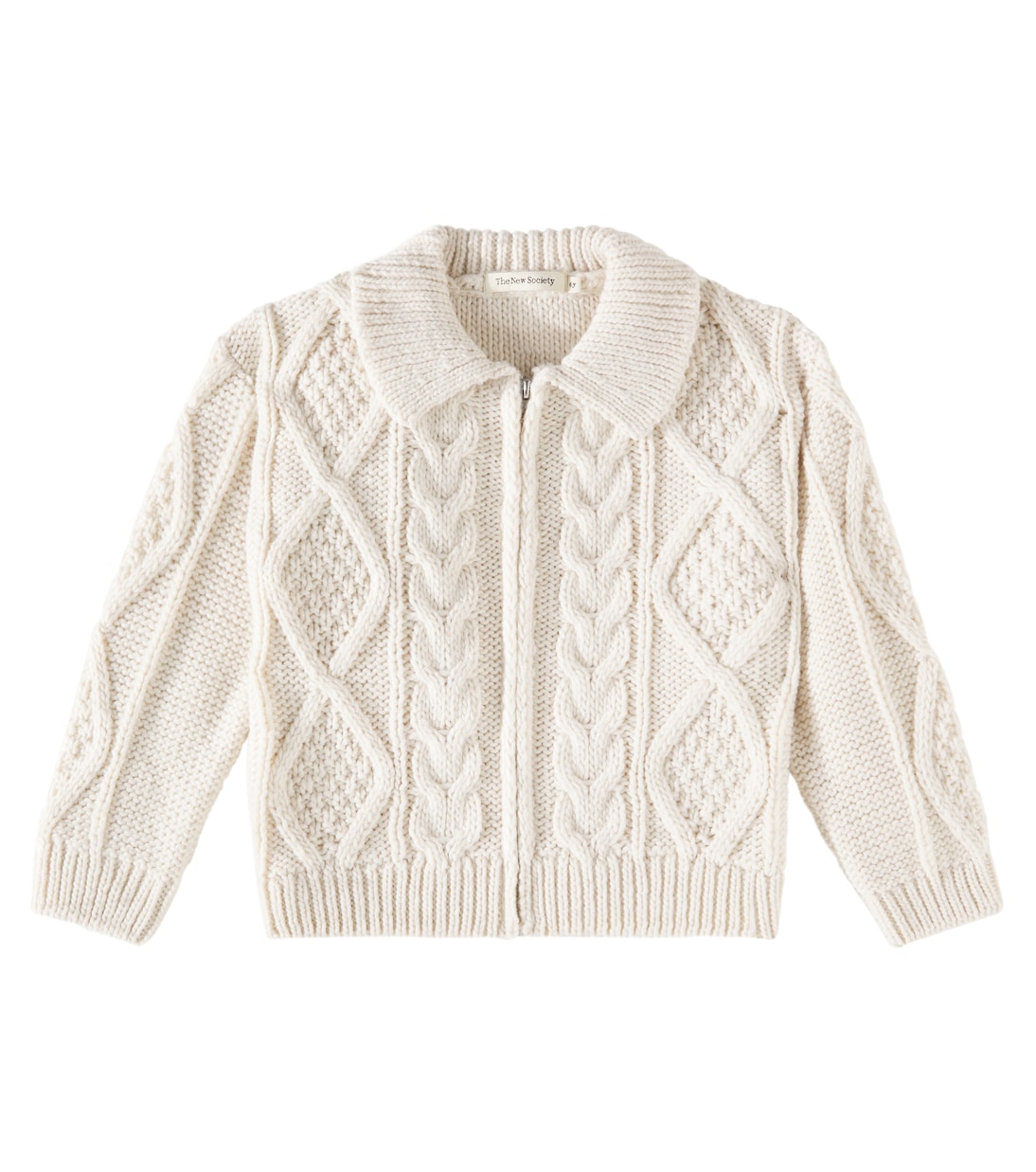 Кардиган Patagonia с косичной вязкой и застежкой-молнией The New Society, Vanilla Cream
Кардиган Patagonia с косичной вязкой и застежкой-молнией The New Society, Vanilla Cream