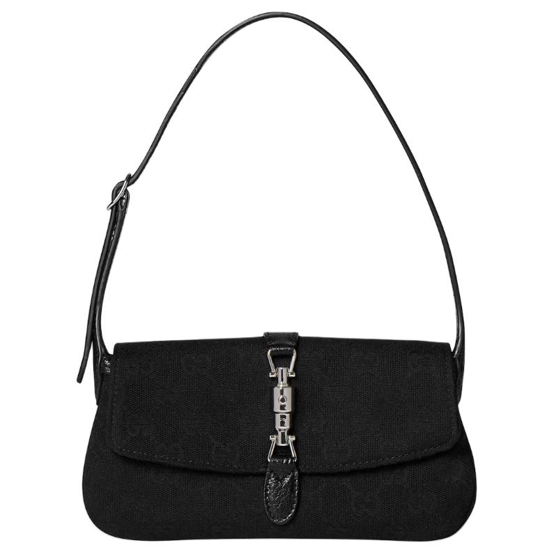 GUCCI Женская мини-сумка через плечо Jackie GG Canvas черная
GUCCI Женская мини-сумка через плечо Jackie GG Canvas черная