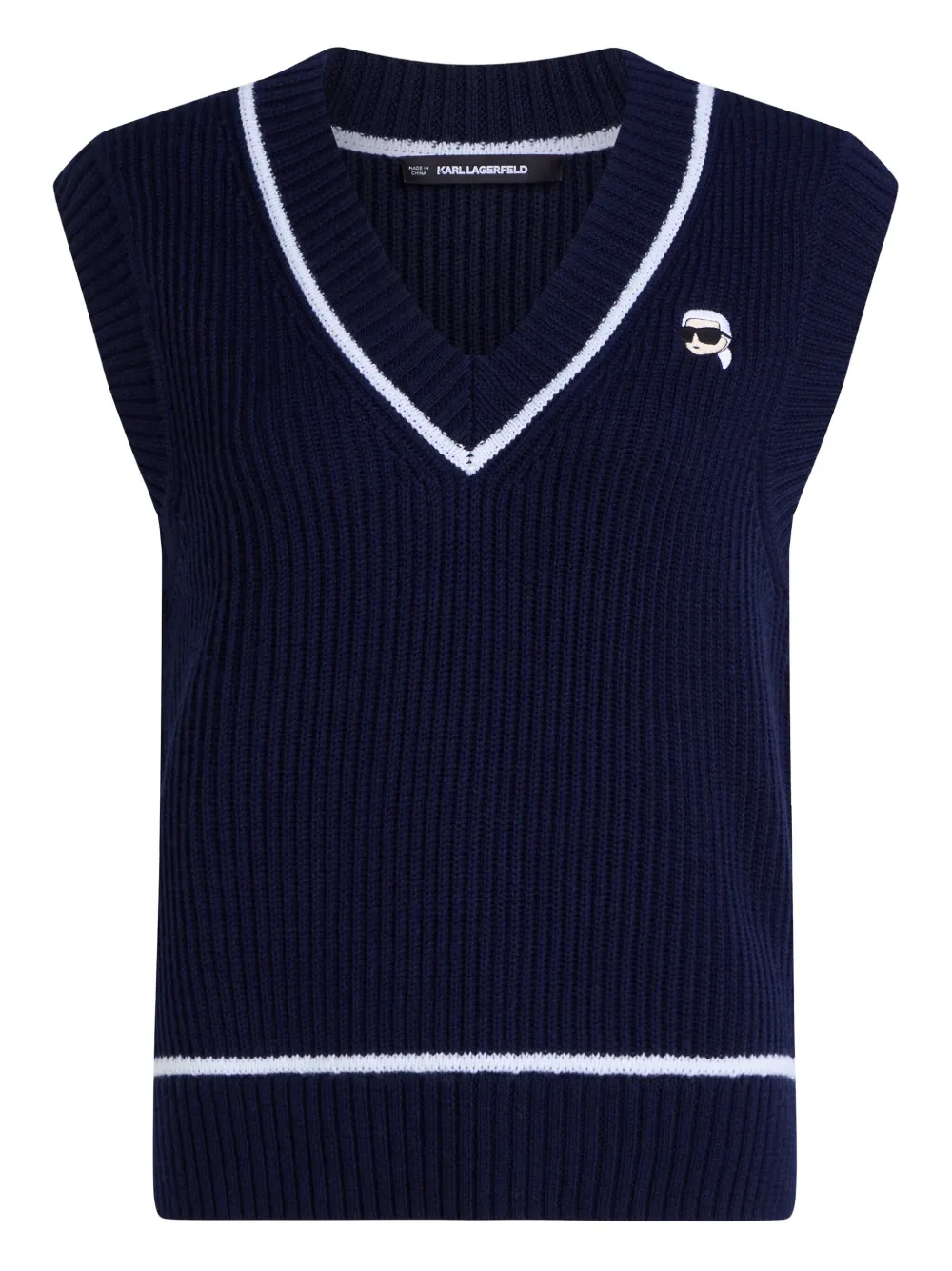 Топ с нашивкой Ikon KARL LAGERFELD, синий
Топ с нашивкой Ikon KARL LAGERFELD, синий