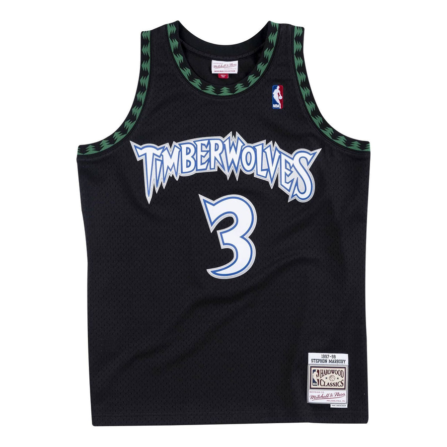 Джерси Mitchell & Ness x NBA Minnesota Timberwolves 1997-98 Swingman Jersey 'Stephon Marbury 3', черный
Джерси Mitchell & Ness x NBA Minnesota Timberwolves 1997-98 Swingman Jersey 'Stephon Marbury 3', черный