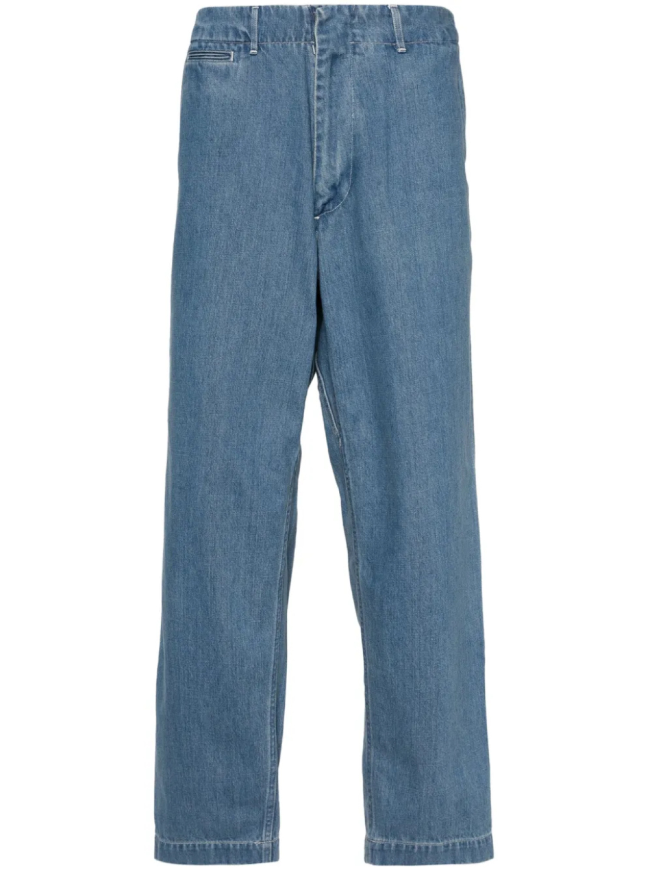 Широкие джинсы чинос Nanamica, синий
Широкие джинсы чинос Nanamica, синий