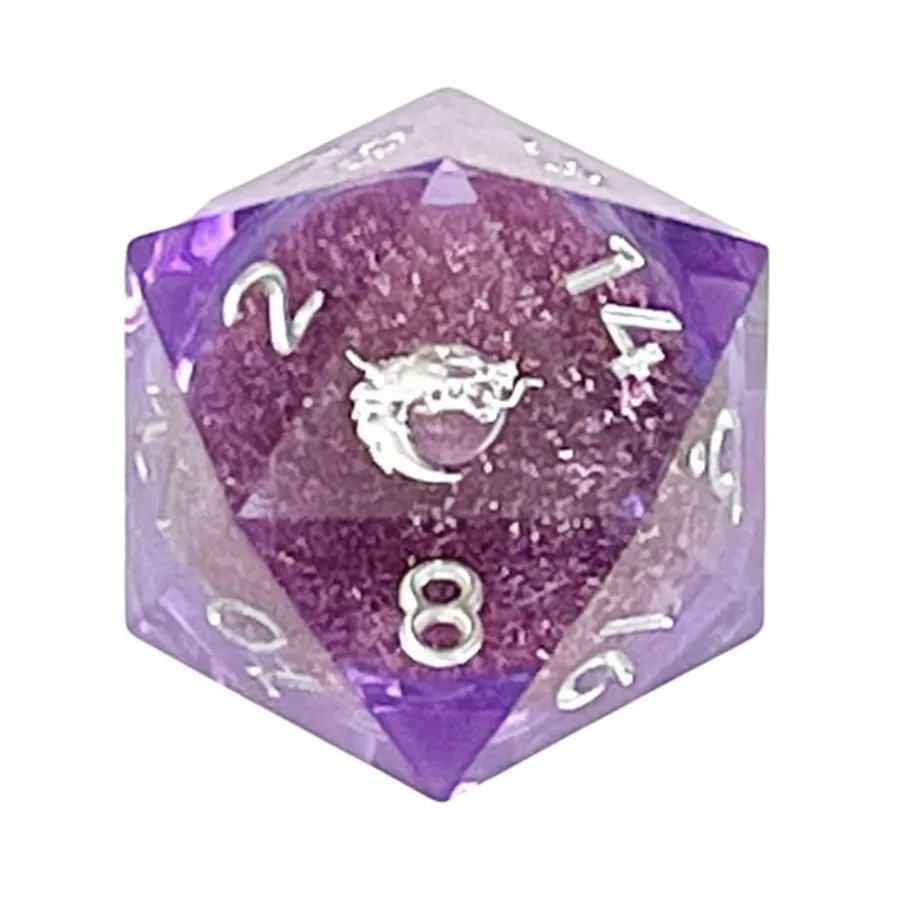 d20 - Аметистовая ярость, Liquid Infused Dice
d20 - Аметистовая ярость, Liquid Infused Dice