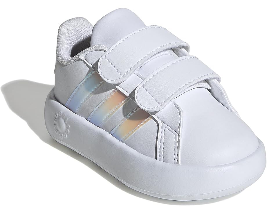 Кроссовки adidas Kids Grand Court 2.0, цвет White/Iridescent/Grey
Кроссовки adidas Kids Grand Court 2.0, цвет White/Iridescent/Grey