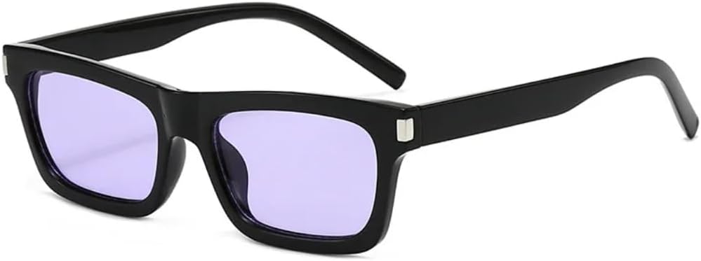 Солнцезащитные очки с защитой UV400 | Маленькая оправа, линзы конфетного цвета | Для женщин и мужчин, для занятий спортом на открытом воздухе и вождения DSVIGF, Black Purple
Солнцезащитные очки с защитой UV400 | Маленькая оправа, линзы конфетного цвета | Для женщин и мужчин, для занятий спортом на открытом воздухе и вождения DSVIGF, Black Purple