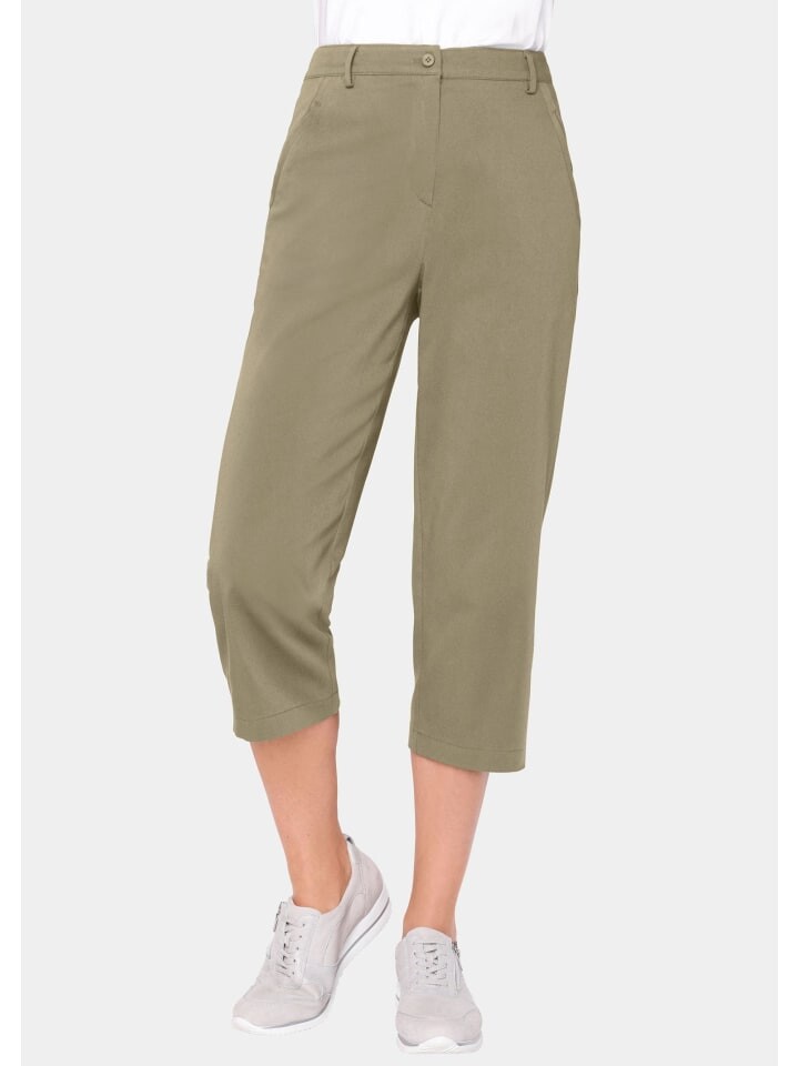 Тканевые брюки GOLDNER, цвет dunkelschilf
Тканевые брюки GOLDNER, цвет dunkelschilf