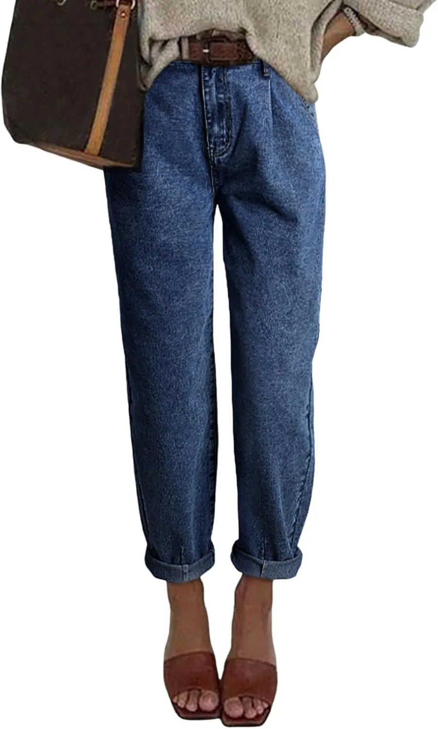 Женские джинсы Astylish High Waisted Baggy Boyfriend Cropped
Женские джинсы Astylish High Waisted Baggy Boyfriend Cropped