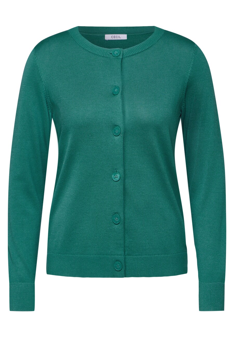 Вязаный кардиган CECIL, зеленый
Вязаный кардиган CECIL, зеленый