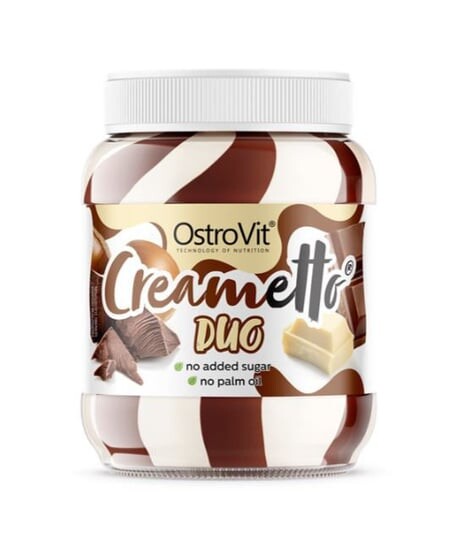 OstroVit Creametto Duo Крем молочно-ореховый - 350 г Inna marka
OstroVit Creametto Duo Крем молочно-ореховый - 350 г Inna marka