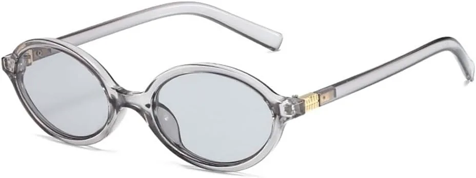 Модные овальные простые солнцезащитные очки в стиле ретро для женщин, маленькая оправа, для поездок на работу, солнцезащитные очки UV400 UJNHGQ, Gray Gray
Модные овальные простые солнцезащитные очки в стиле ретро для женщин, маленькая оправа, для поездок на работу, солнцезащитные очки UV400 UJNHGQ, Gray Gray