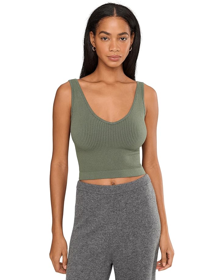 Женский топ Free People Solid Rib Brami, Moss
Женский топ Free People Solid Rib Brami, Moss