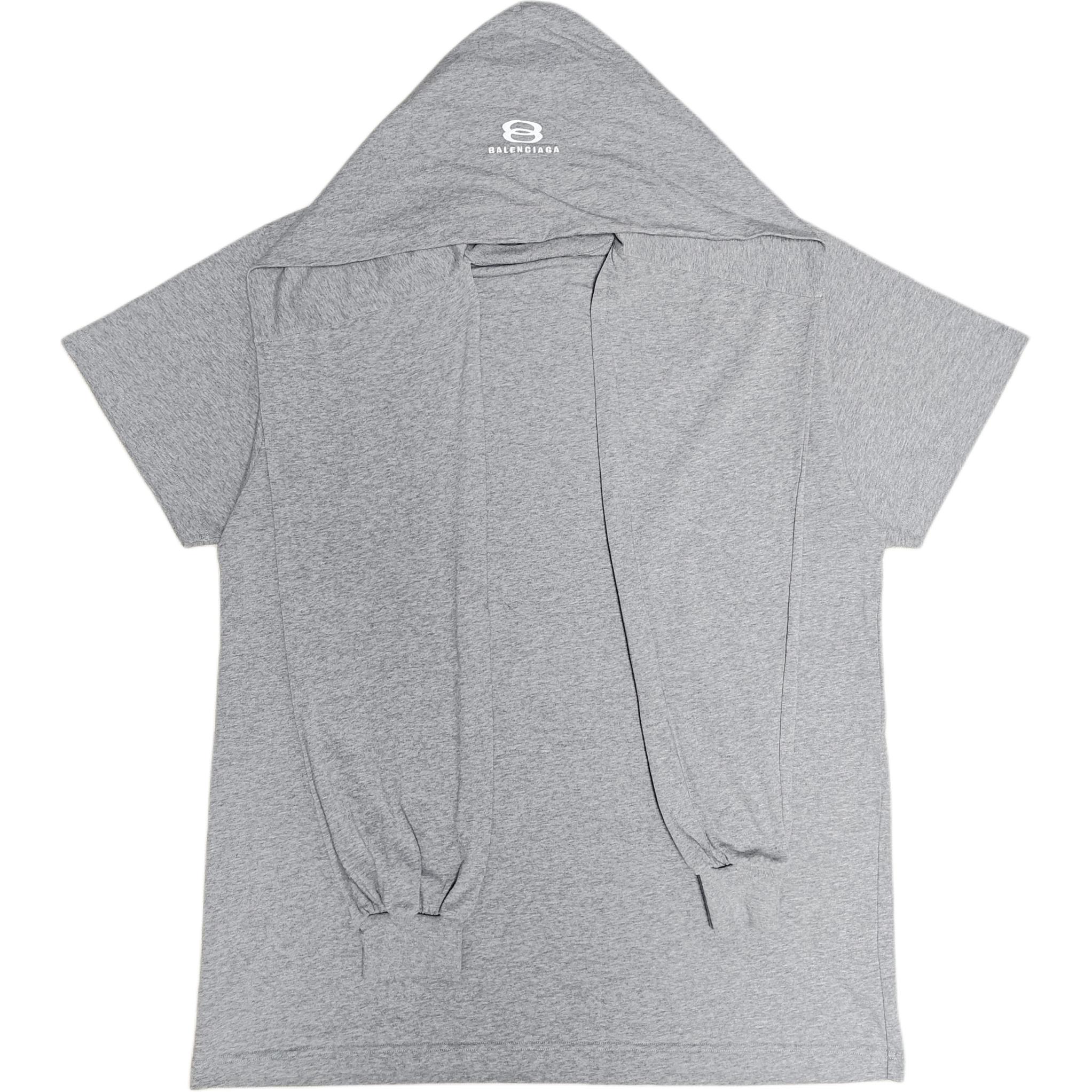 Футболка с капюшоном Incognito Balenciaga, серый
Футболка с капюшоном Incognito Balenciaga, серый