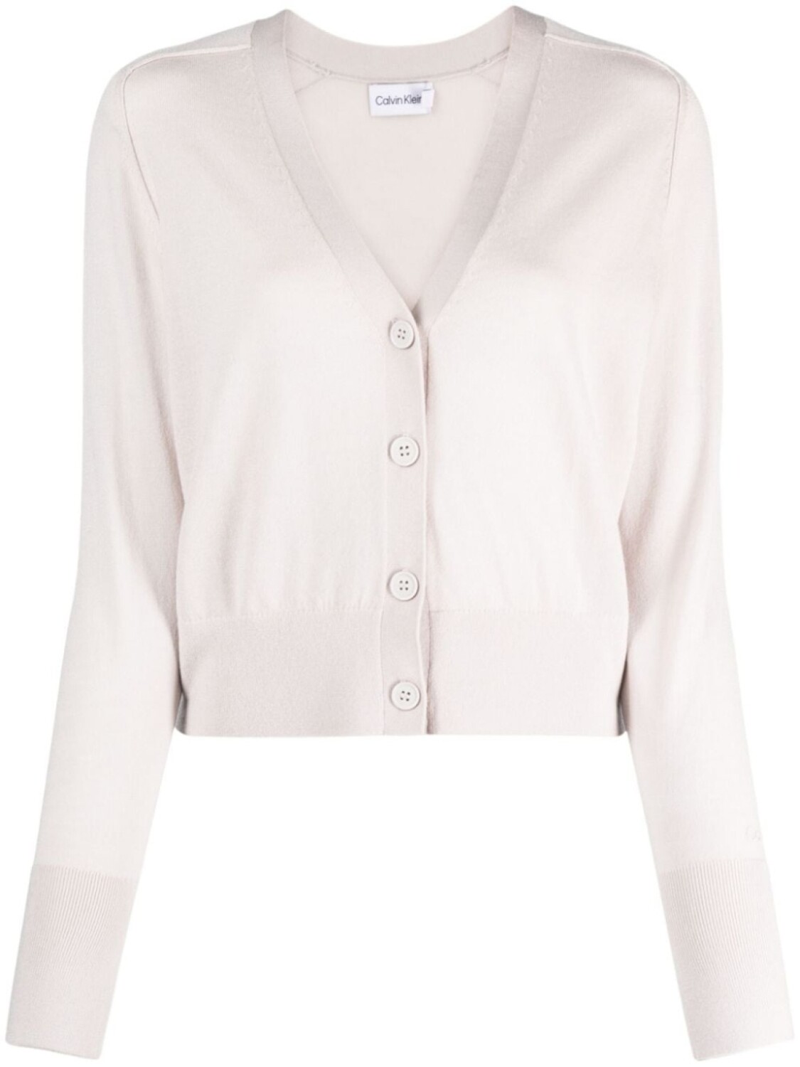 Calvin Klein шерстяной кардиган с V-образным вырезом, серый
Calvin Klein шерстяной кардиган с V-образным вырезом, серый