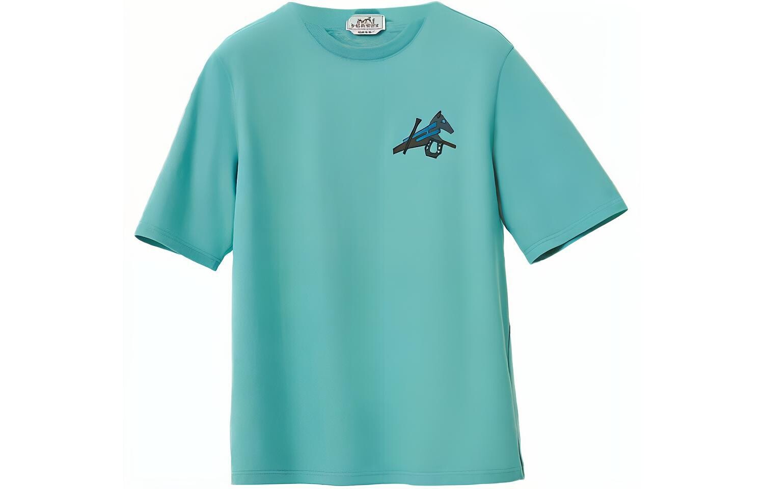 Футболка мужская фарфорово-синяя Hermes, голубой
Футболка мужская фарфорово-синяя Hermes, голубой