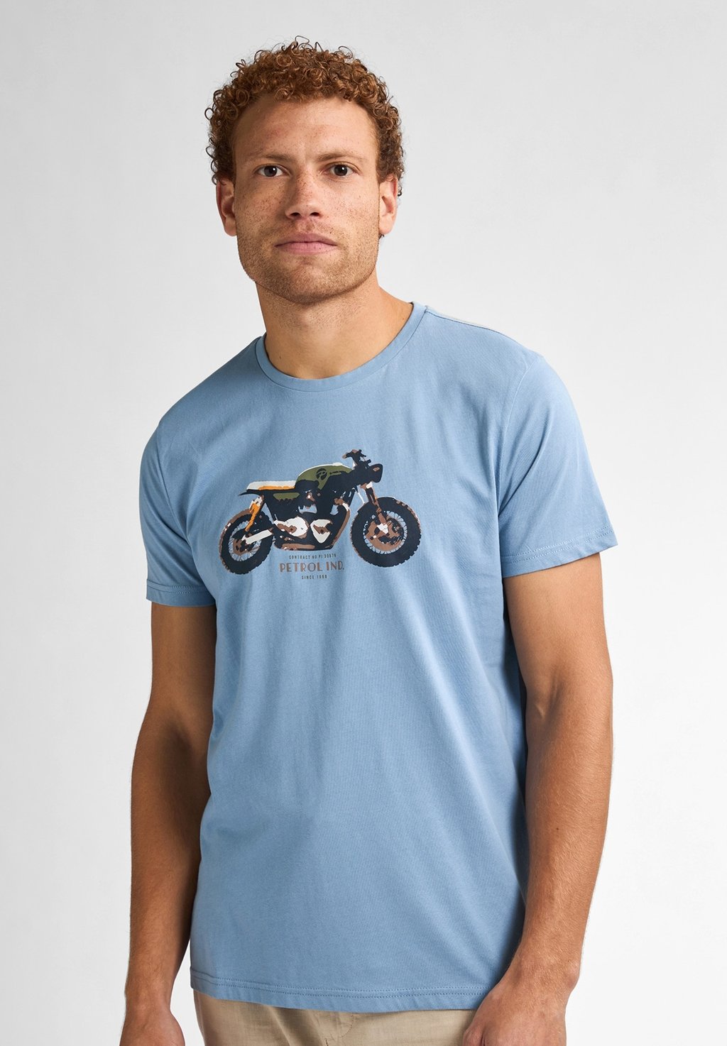 Футболка с принтом Petrol Industries, бирюзовый
Футболка с принтом Petrol Industries, бирюзовый