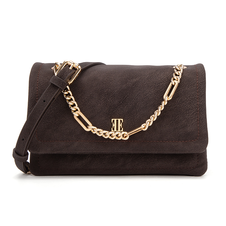 ELLE Синтетическая кожаная сумка через плечо Women's Ebony Gray
ELLE Синтетическая кожаная сумка через плечо Women's Ebony Gray