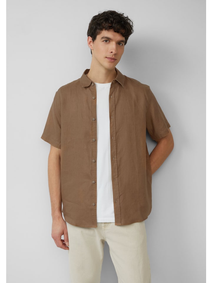 Рубашка s.Oliver, коричневый 
Рубашка s.Oliver, коричневый