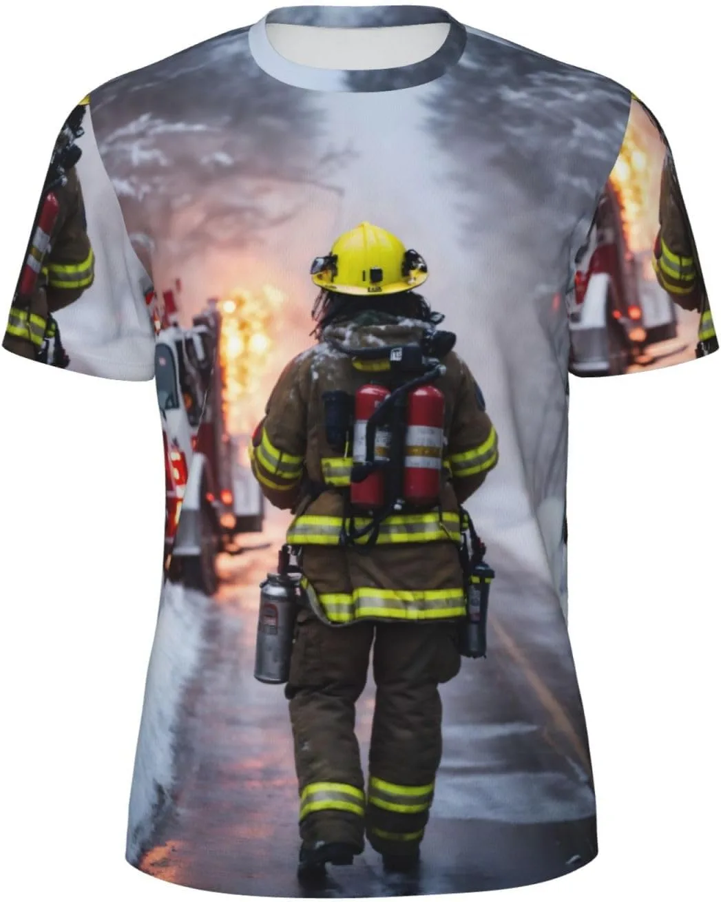 Футболка мужская с принтом Firefighter LIXLZH
Футболка мужская с принтом Firefighter LIXLZH