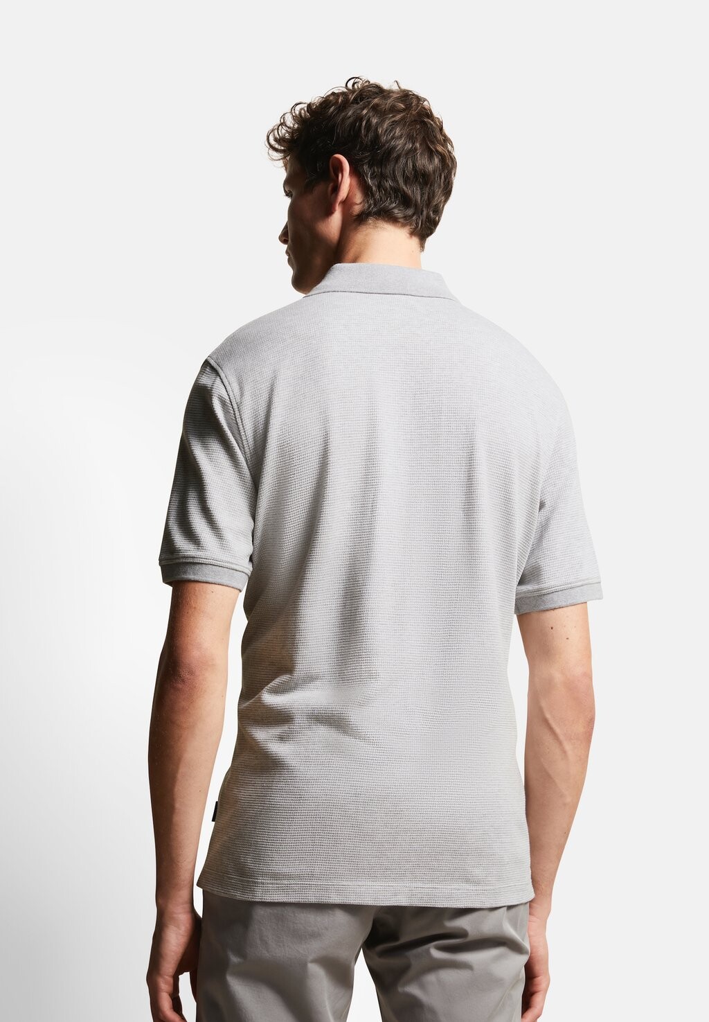 Рубашка поло IN 2-TONE-OPTIK bugatti, светло-серый
Рубашка поло IN 2-TONE-OPTIK bugatti, светло-серый