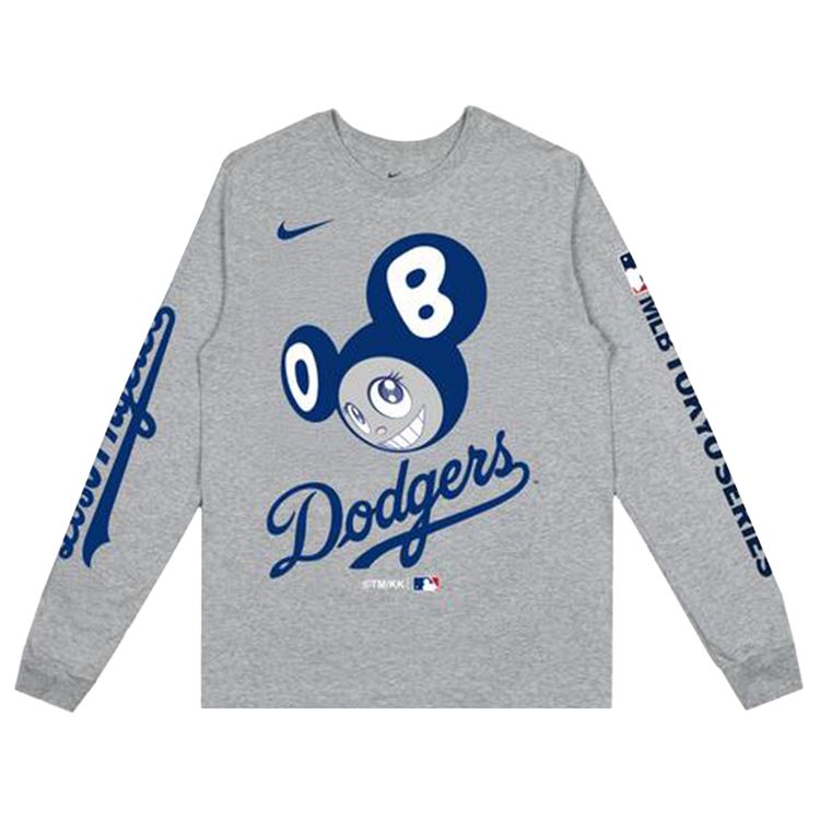 Футболка Nike x Takashi Murakami x MLB World Tour Tokyo Series 2025 Dodgers Long-Sleeve Tee 'Grey', серый
Футболка Nike x Takashi Murakami x MLB World Tour Tokyo Series 2025 Dodgers Long-Sleeve Tee 'Grey', серый