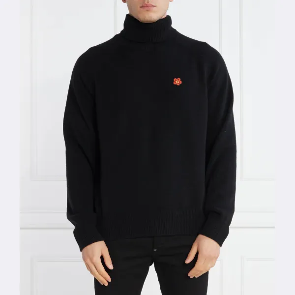 Шерстяная водолазка стандартного кроя Kenzo, черный
Шерстяная водолазка стандартного кроя Kenzo, черный