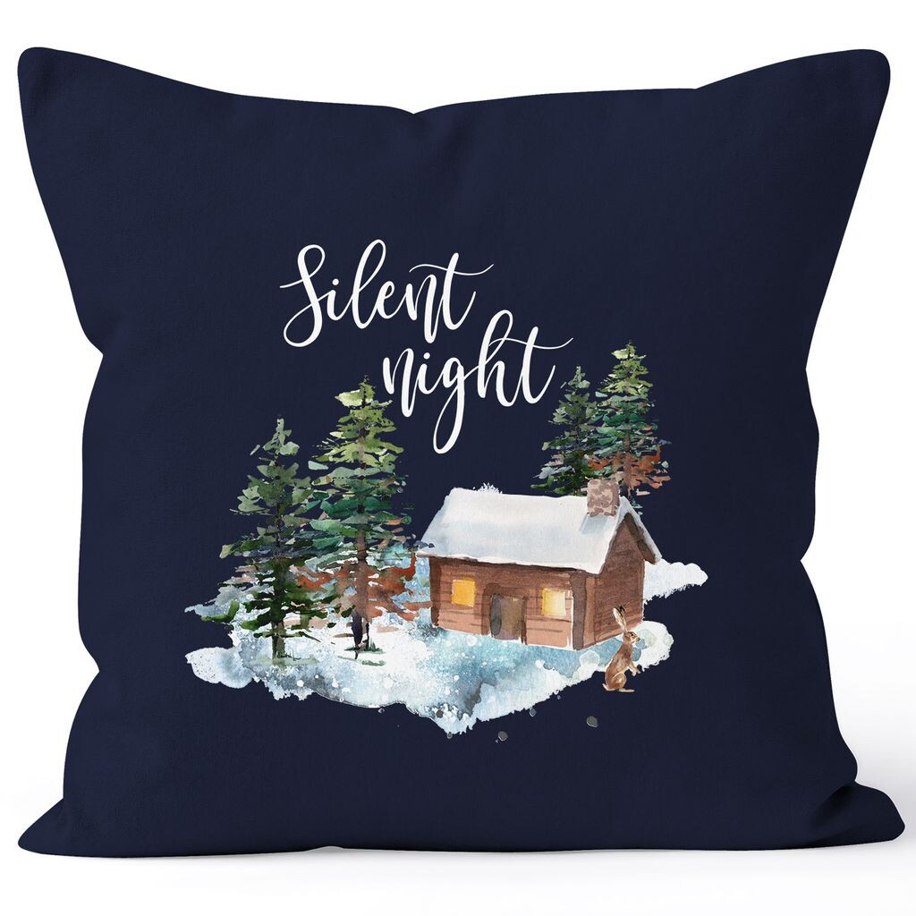 Чехол на подушку Рождественская подушка Рождество зима снег Silent Night Christmas Autiga темно-синий 40см x 40см
Чехол на подушку Рождественская подушка Рождество зима снег Silent Night Christmas Autiga темно-синий 40см x 40см