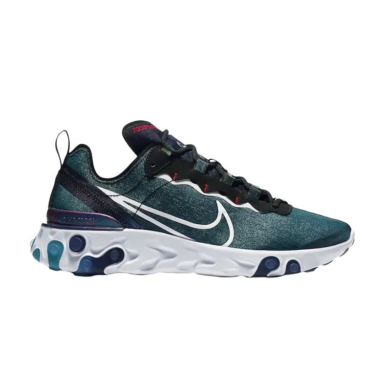 Кроссовки Nike React Element 55 'Magpie', зеленый
Кроссовки Nike React Element 55 'Magpie', зеленый