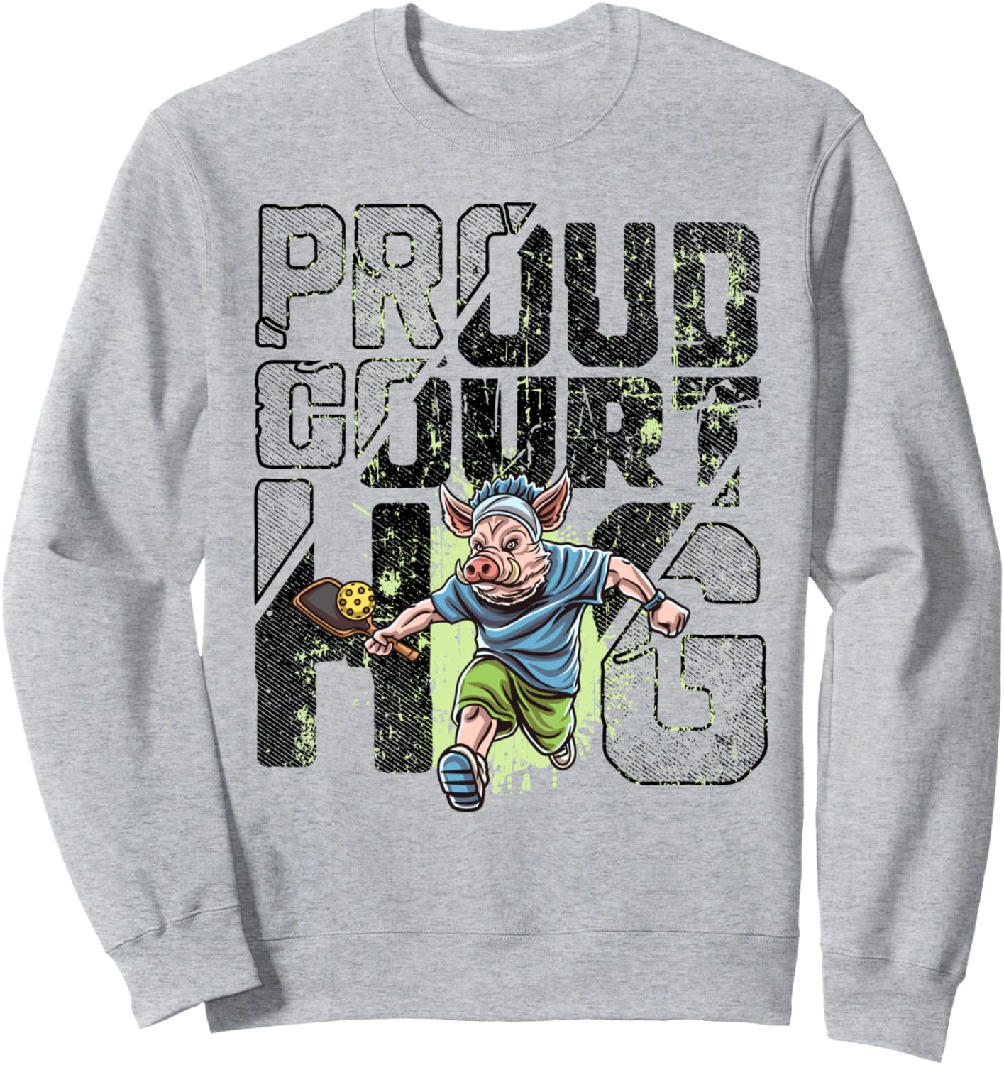 Милая и забавная толстовка с приколом для болельщика, изображающая гордого игрока в пиклбол из команды Court Hog Four1Nine Pickleball Official, серый
Милая и забавная толстовка с приколом для болельщика, изображающая гордого игрока в пиклбол из команды Court Hog Four1Nine Pickleball Official, серый