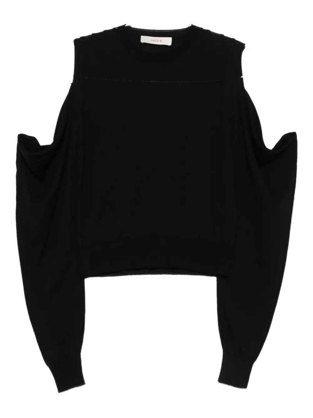 Топ с открытой отделкой Jucca Approved, черный
Топ с открытой отделкой Jucca Approved, черный