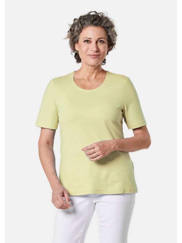 Базовая хлопковая футболка с короткими рукавами желтого цвета. GOLDNER, Желтый, Базовая хлопковая футболка с короткими рукавами желтого цвета. GOLDNER
Базовая хлопковая футболка с короткими рукавами желтого цвета. GOLDNER, Желтый, Базовая хлопковая футболка с короткими рукавами желтого цвета. GOLDNER