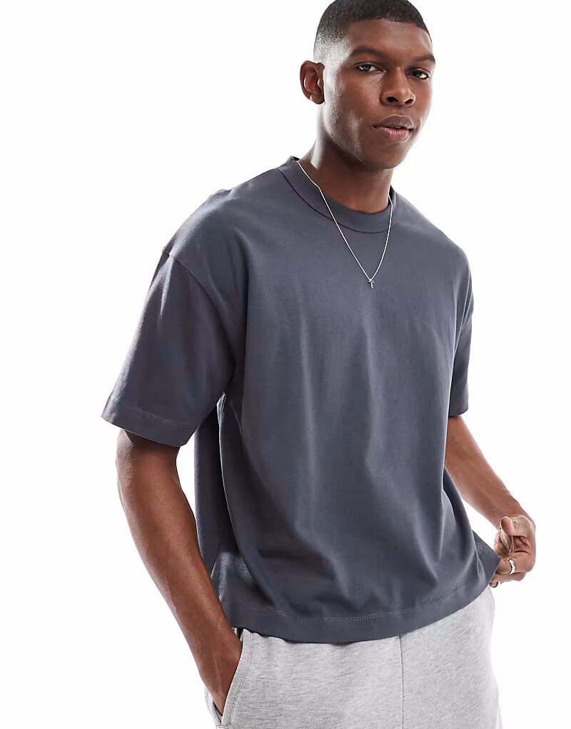 Футболка свободного кроя ASOS DESIGN, плотная, угольного цвета - CHARCOAL
Футболка свободного кроя ASOS DESIGN, плотная, угольного цвета - CHARCOAL